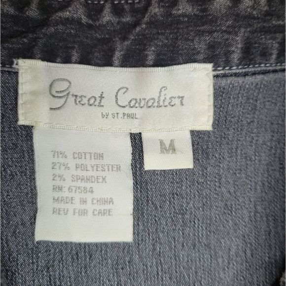 Great Cavalier by St. Paul Detailed Denim Jacket - Picture 2 of 11